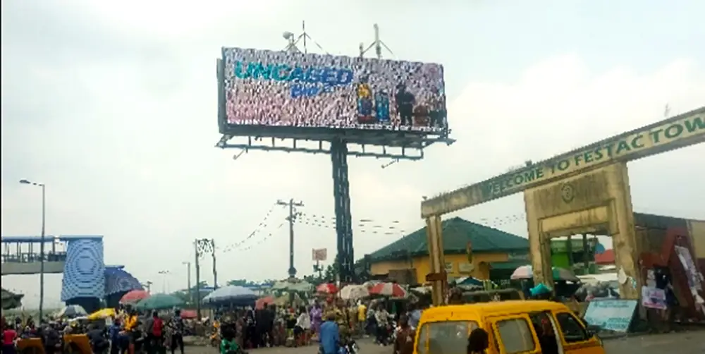 LED billboard - Festac