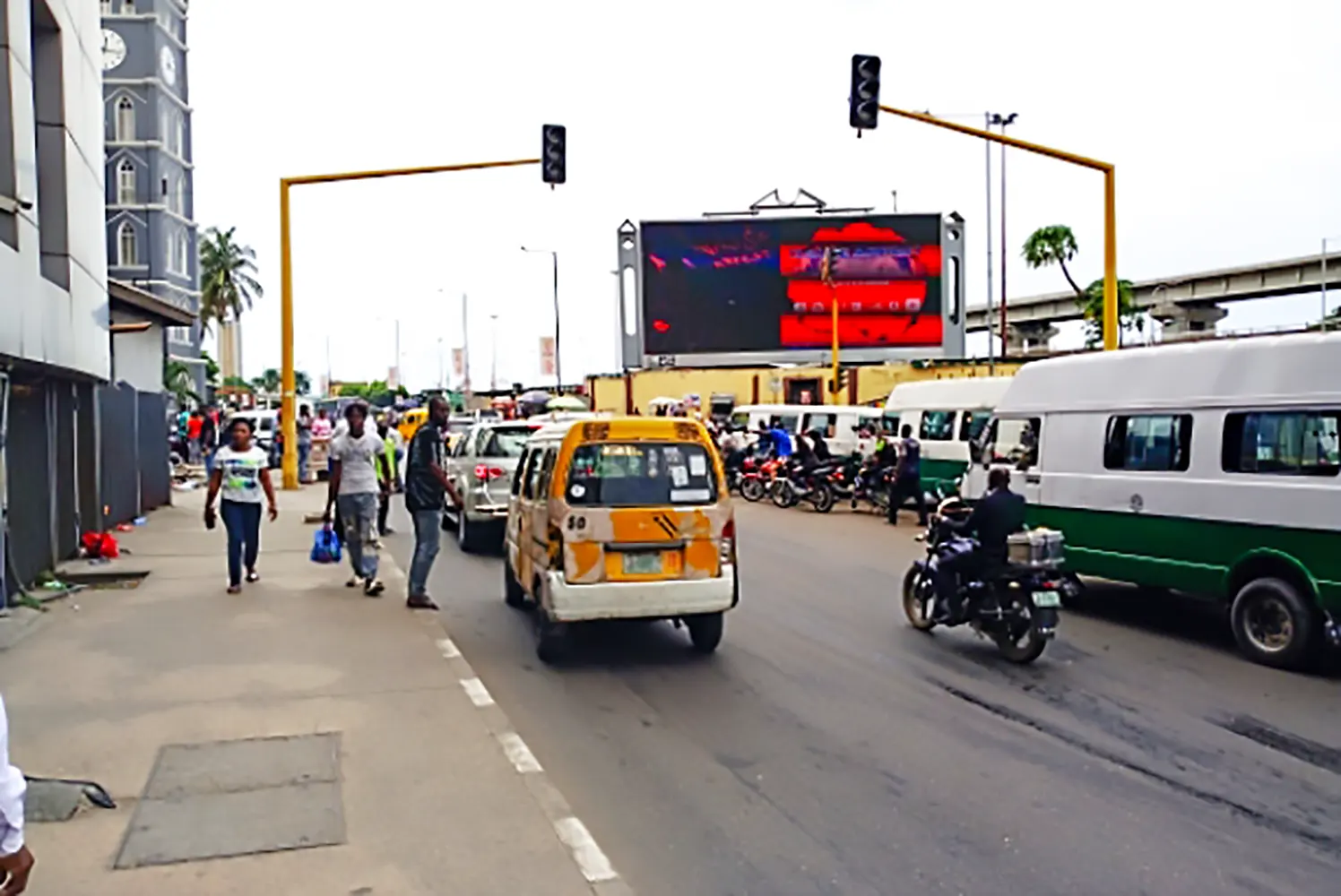 LED billboard - Cms Bus Stop Alnong Marina Road