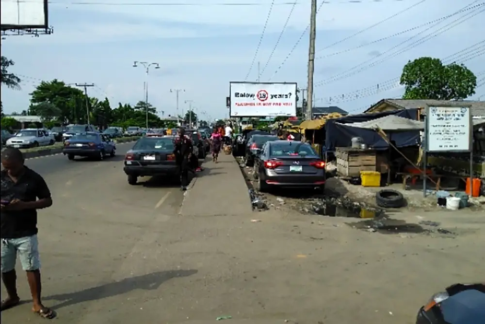 48 Sheet billboard - Along Oluobasanjo Water Lines Road