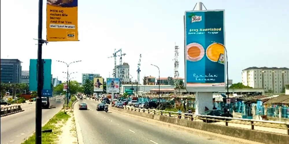 LED billboard - Alfred Rewane Falomo Ikoyi
