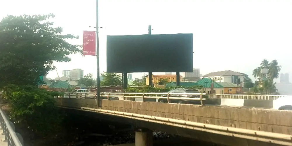 LED billboard - Digital Led Board At Ahmadu Bello, Lagos