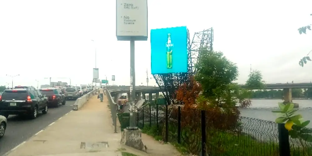 LED billboard - Falomo Bridge