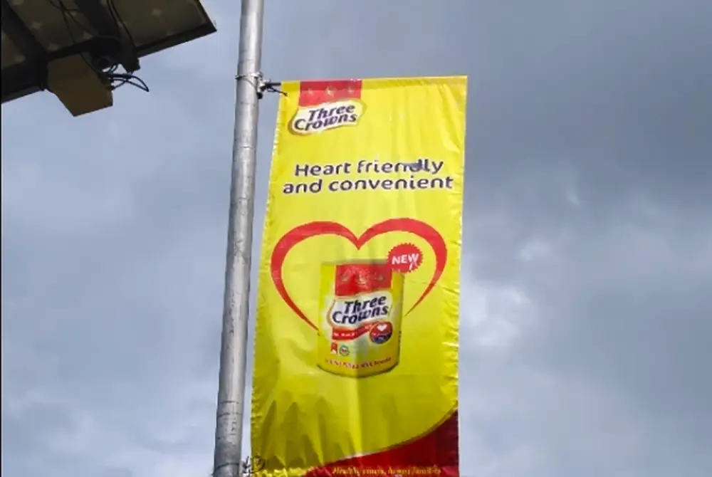 Lamp Poles billboard - Festac Access Road