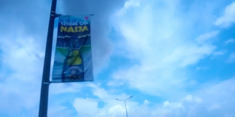 Lamp Poles billboard - Upper Iweka Fly Over