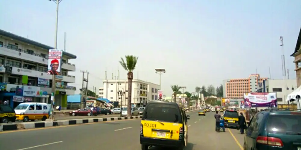 Lamp Poles billboard - Wethral Road, Owerri