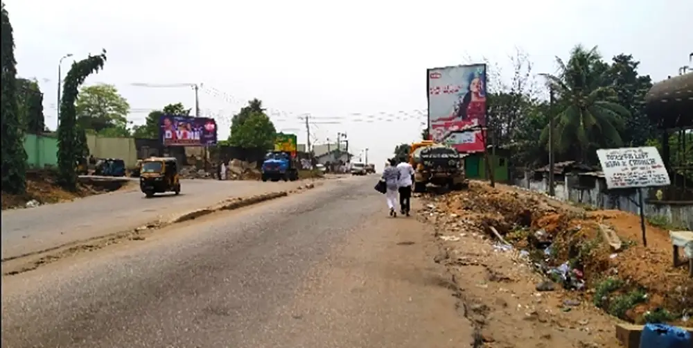 Portrait billboard - Along Nsugbe Road