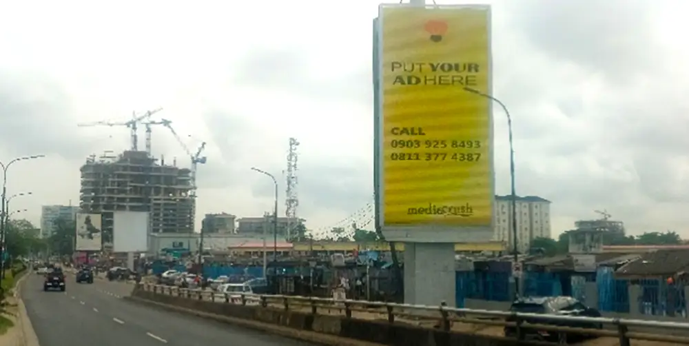 Portrait billboard - Falomo, Ikoyi, Lagos