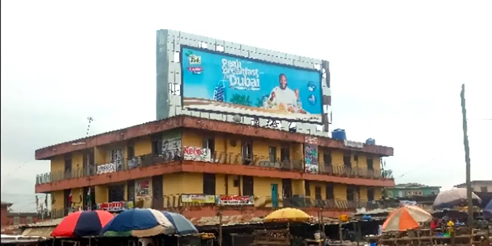 Rooftop billboard - Along Egbeda-Idimu Road Opposite Idimu Police Station