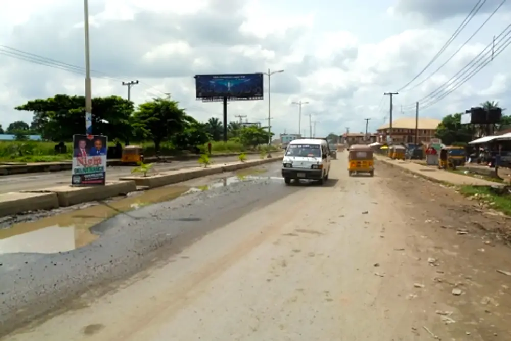 Unipole billboard - Aba Owerri Road