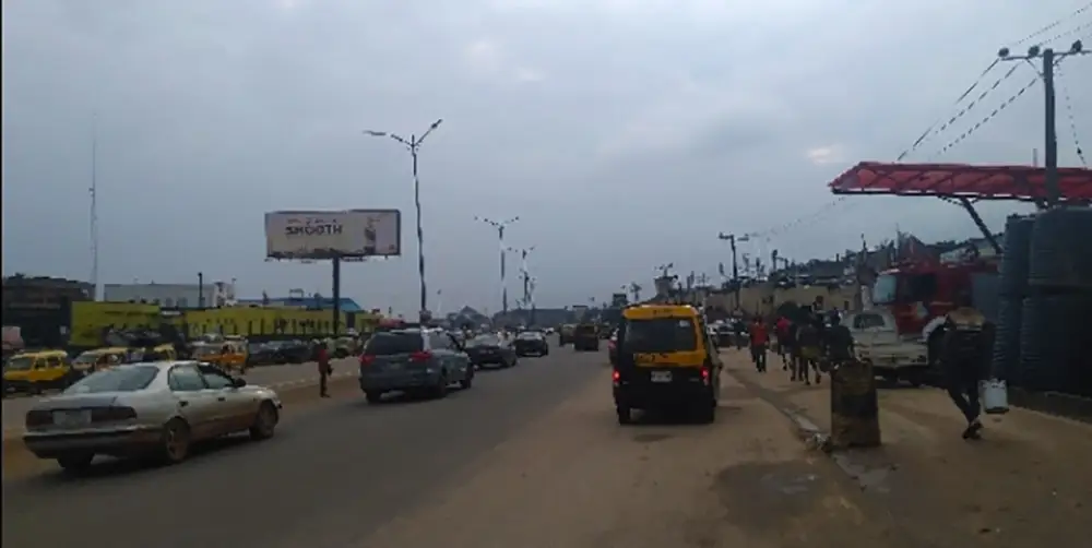 Unipole billboard - Along Onitsha-Enugu Express