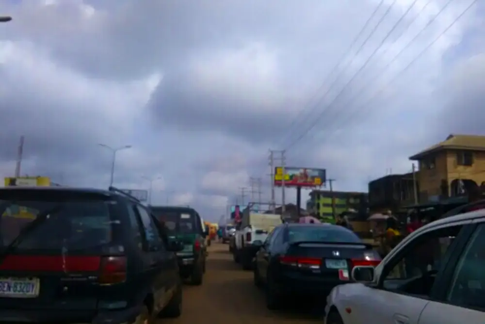 Unipole billboard - Uselu Road