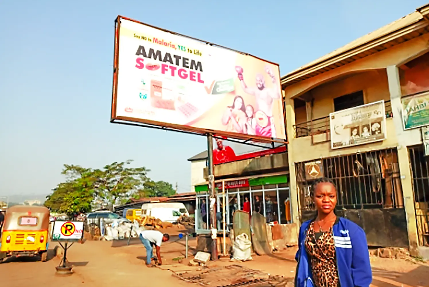 48 Sheet billboard - Enugu At Nkporkiti Market Bus Stop Facing