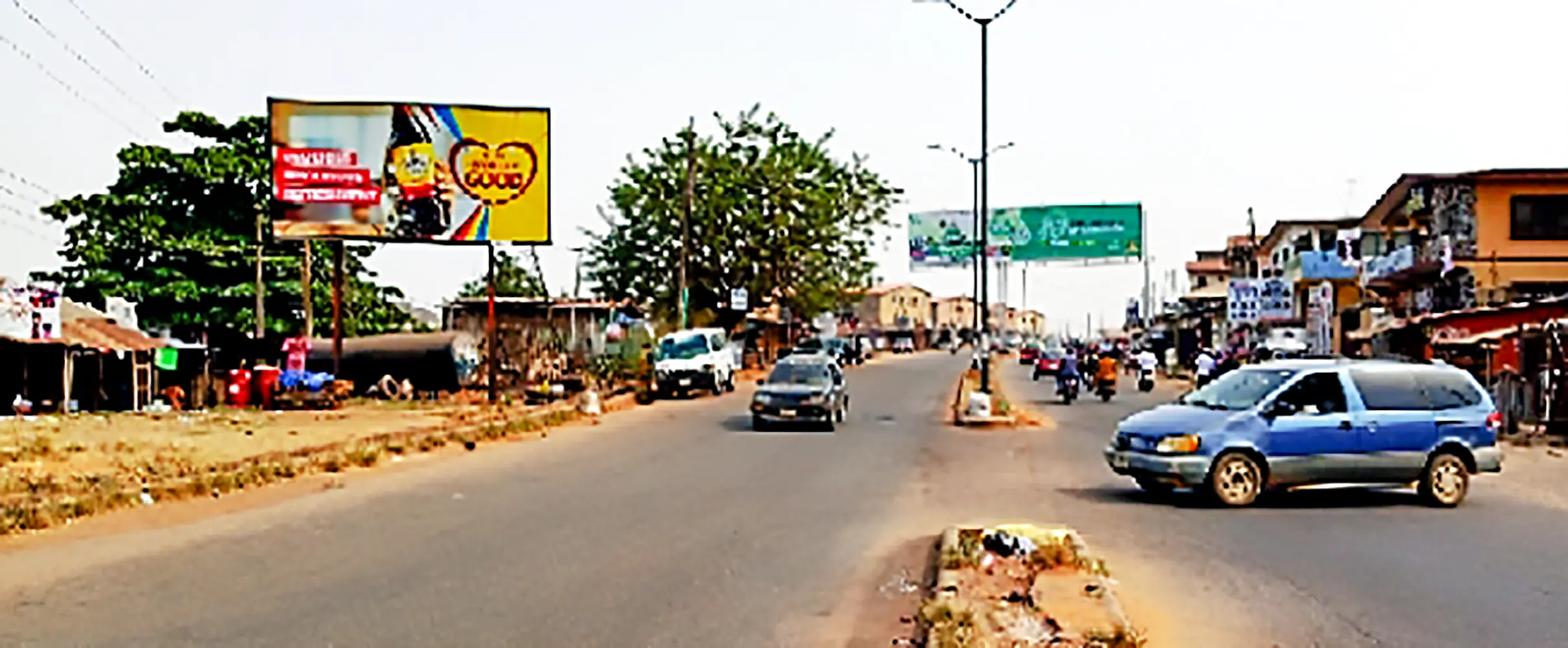 48 Sheet billboard - Sango Poly Road B4 Sango Market, Lfacing