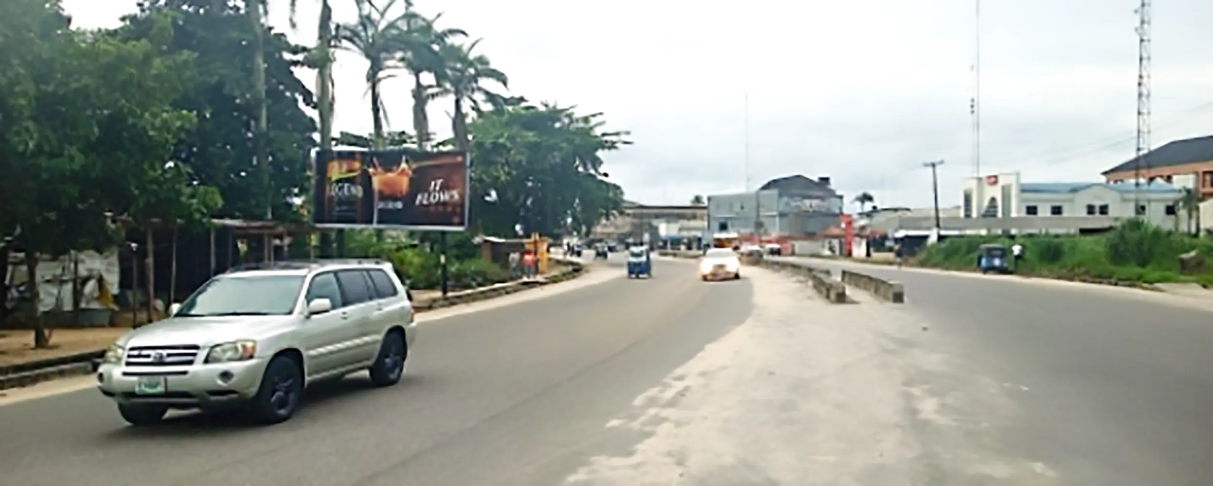 48 Sheet billboard - Warri Osubi Airport Road Warri Facing Traffic