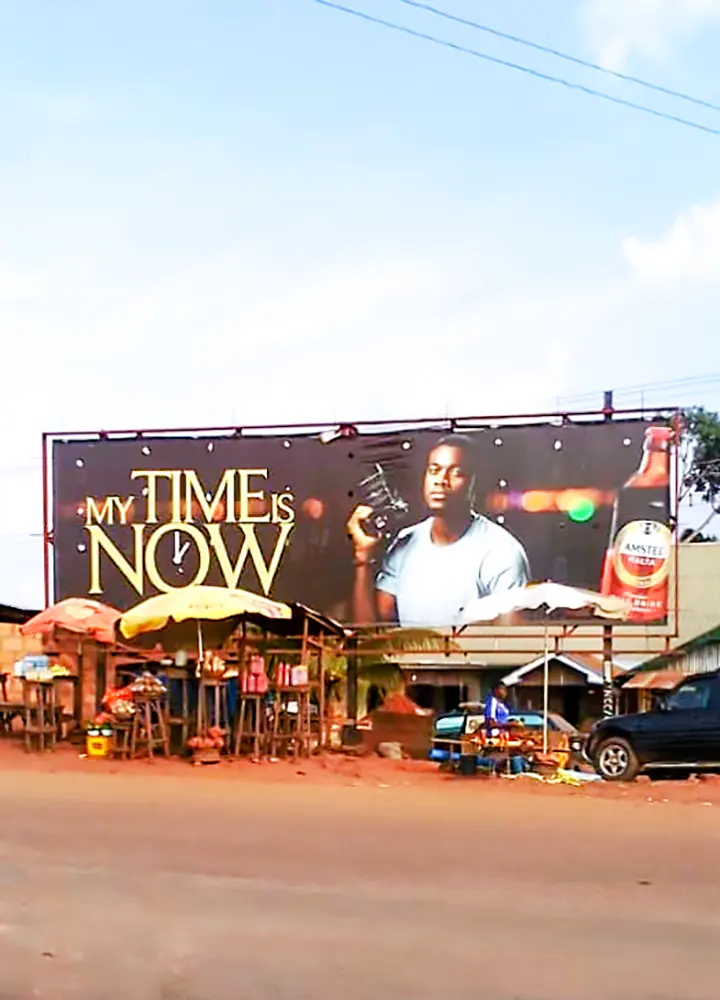 96 sheet billboard - By T Junction Facing Traffic To Makurdi