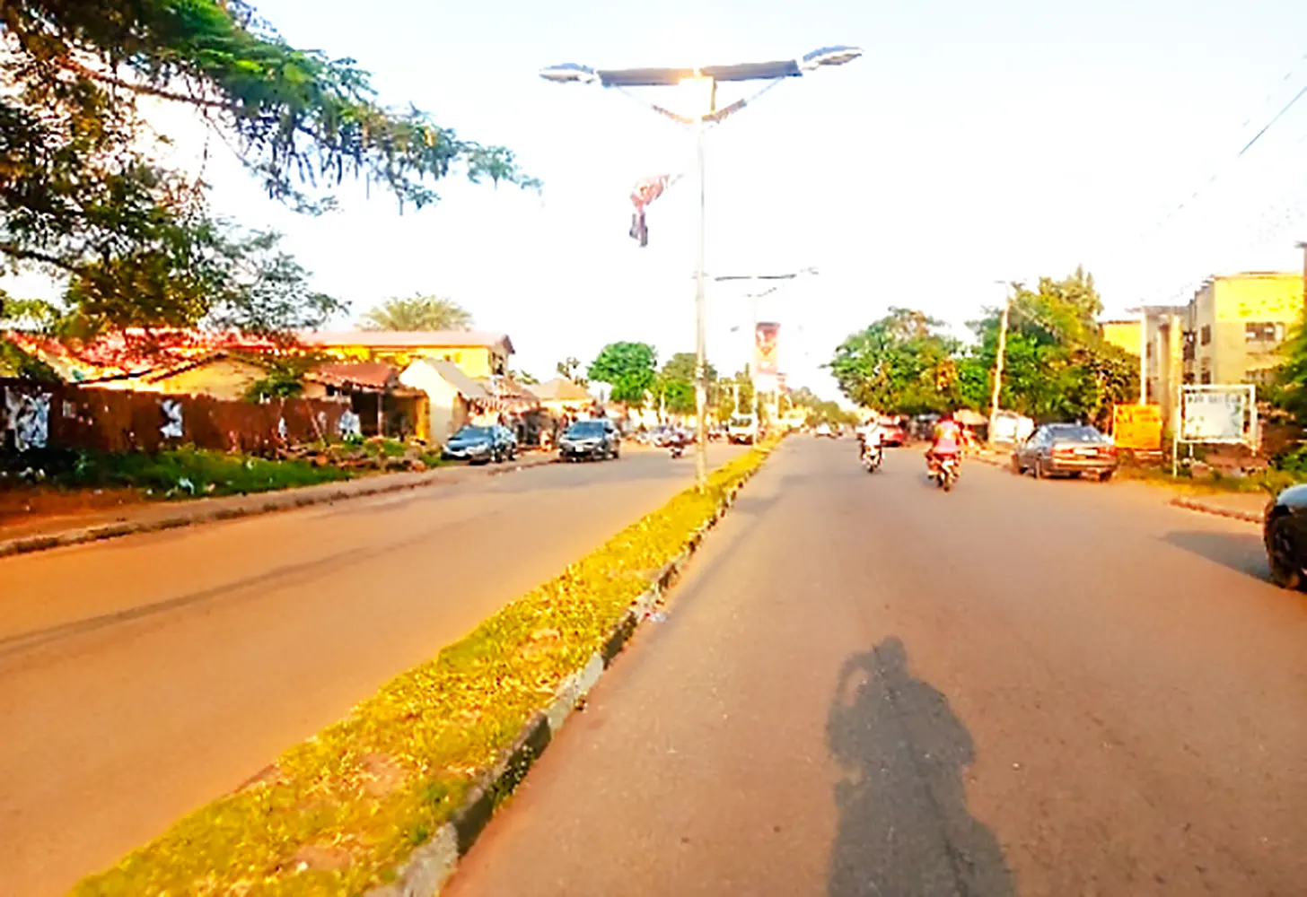 Lamp Poles - Oando Filling Station To Railway Market Js Tarkaa Road