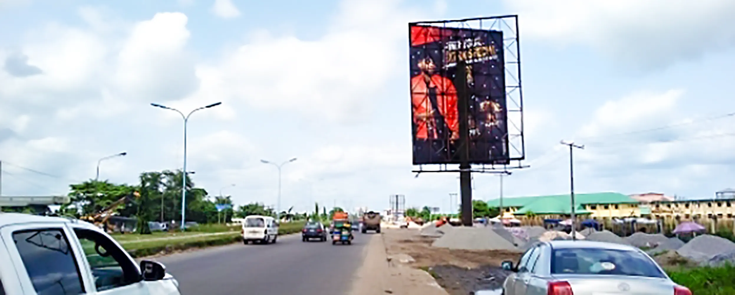 Portrait billboard - Along Effurun Pti Road By Wellington Hotel
