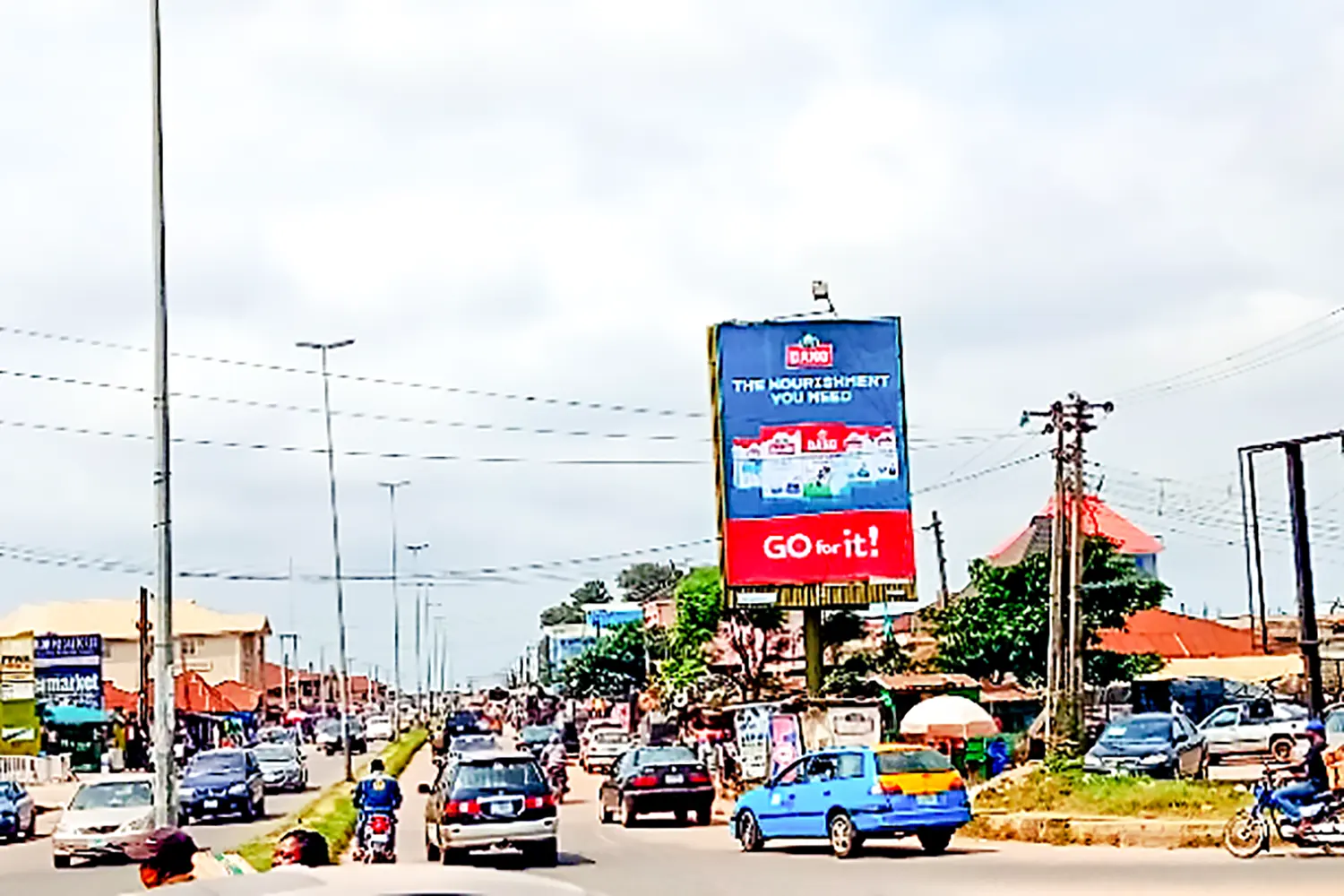 Portrait billboard - Along Ondo Road, Opposite Oando Filling Station