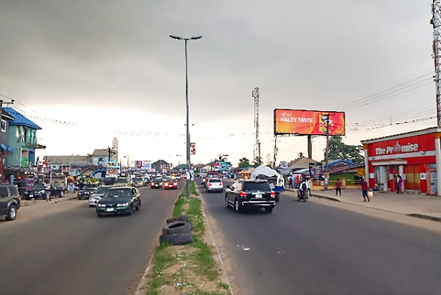 Unipole billboard - Along Airport Road By Rukpokwu Market Junction