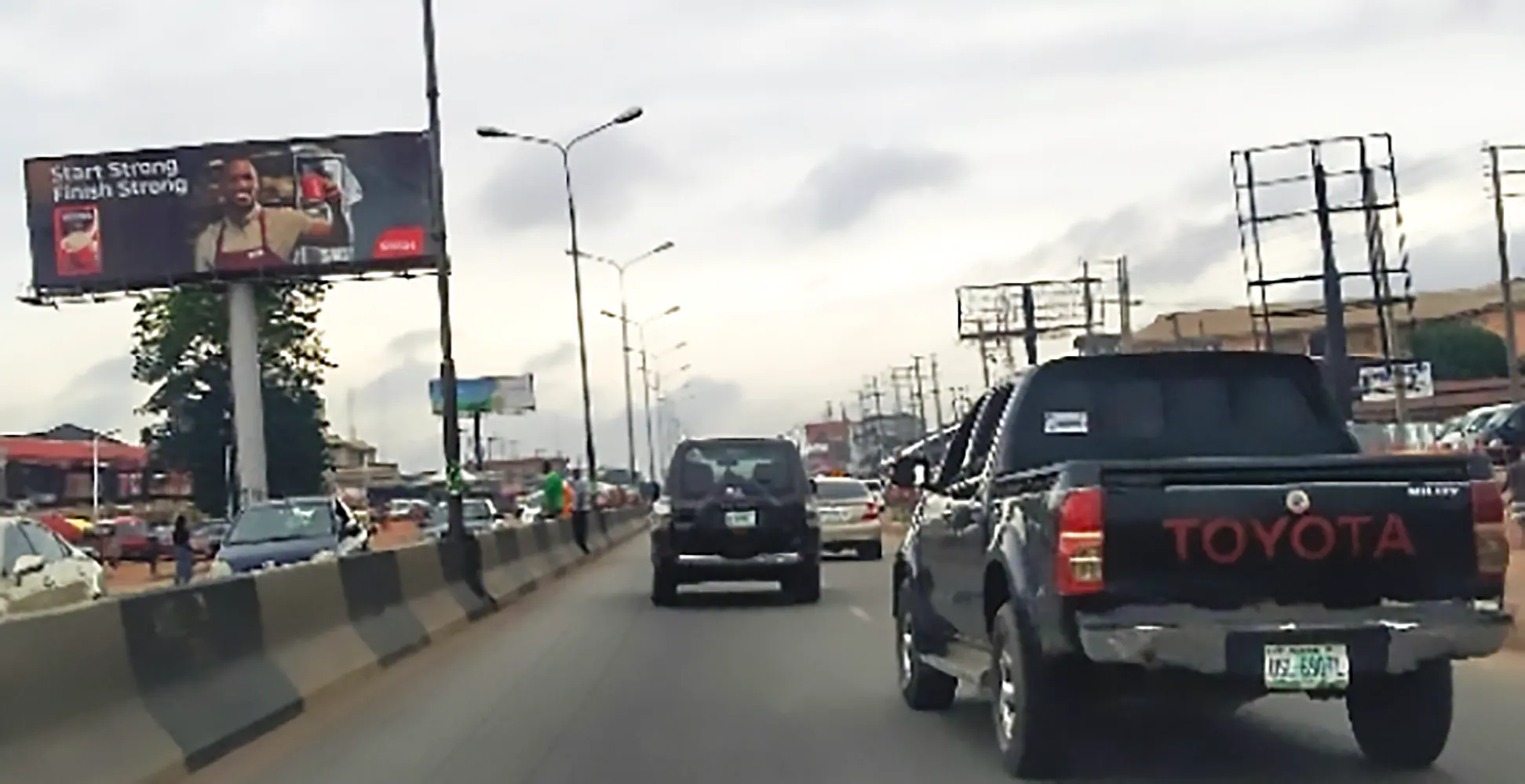 Unipole billboard - Along Benin Lagos Road By Uselu Market